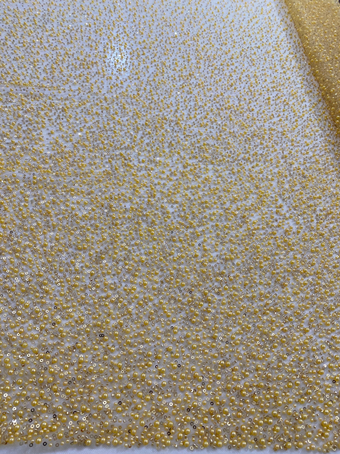 Beaded Lace with pearls