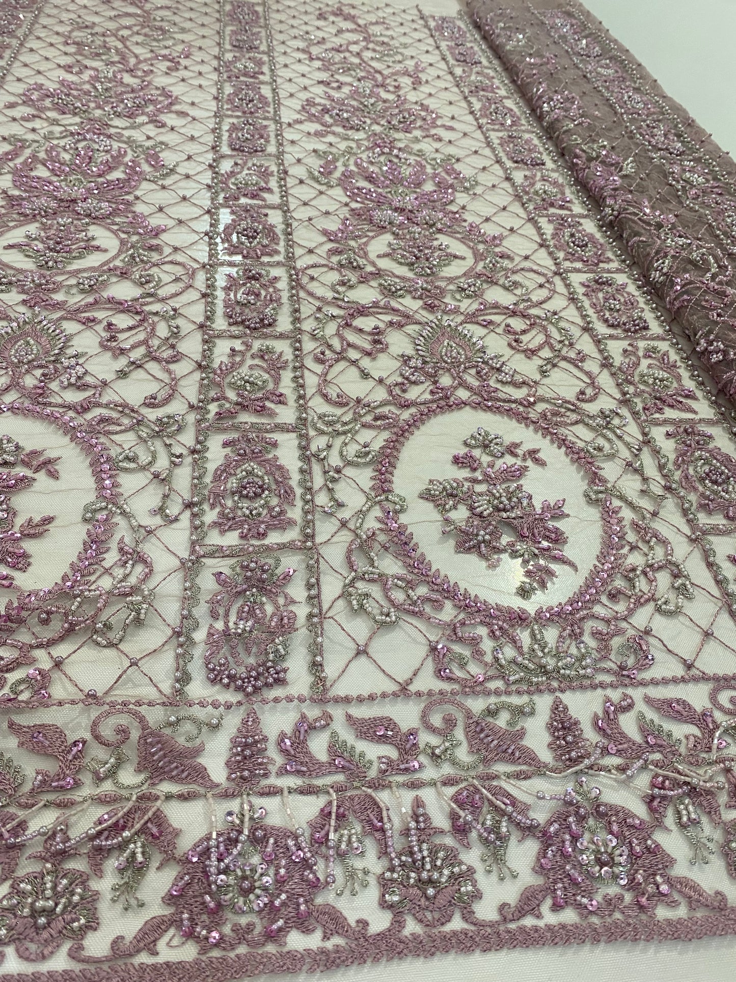 Embroidery Beaded Lace