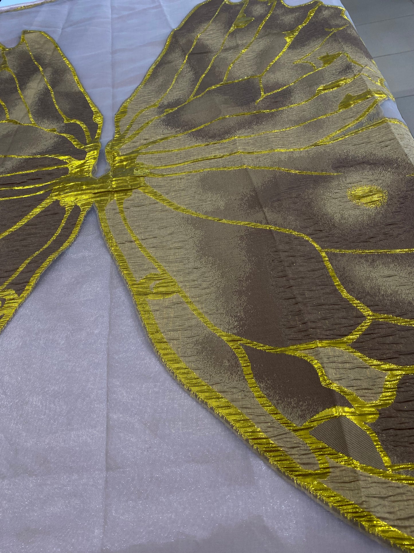 Butterfly Organza Brocade