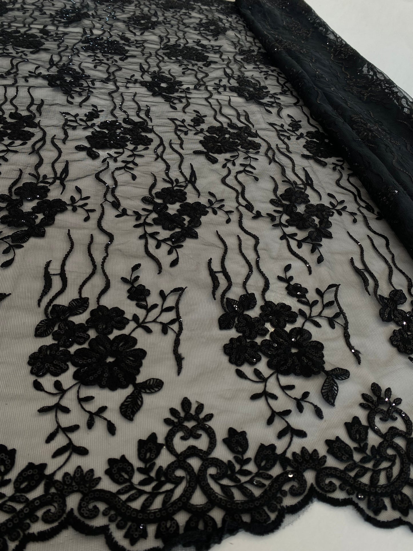 Embroidery Sequins Lace