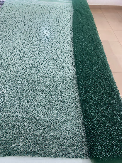 Beaded Lace with pearls