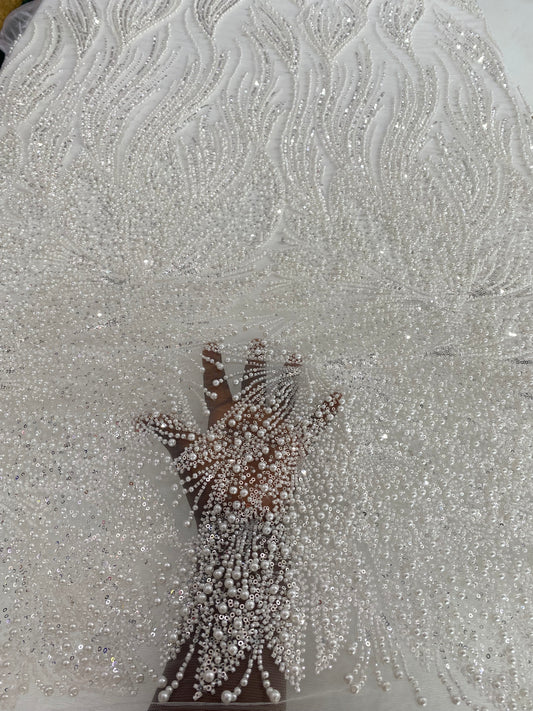 Luxury Beaded Lace