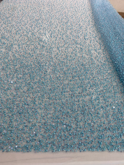 Beaded Lace with pearls