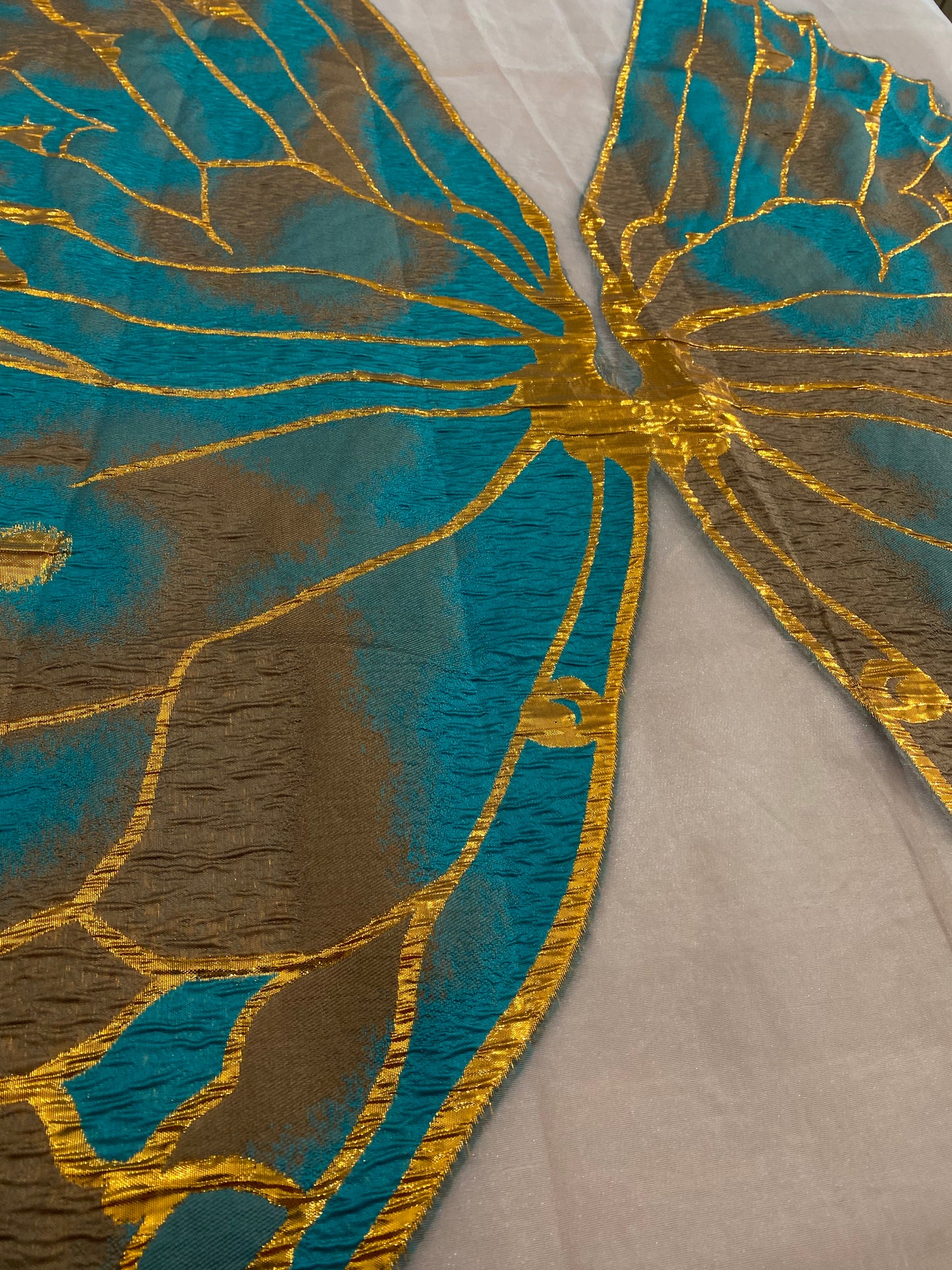 Butterfly Organza Brocade