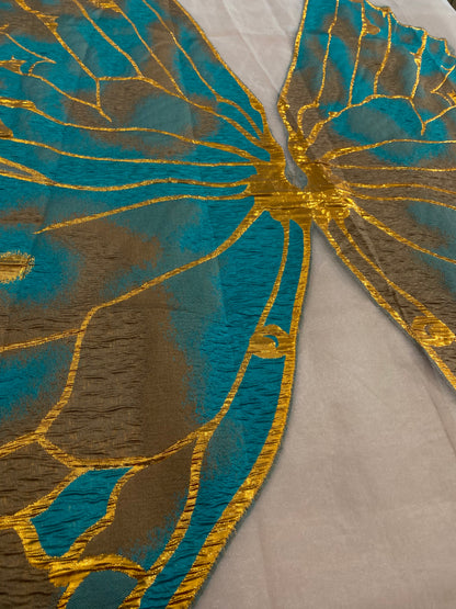 Butterfly Organza Brocade