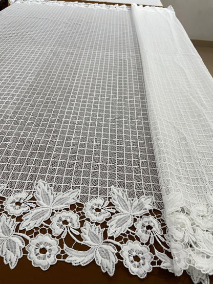 Guipure Lace with Border