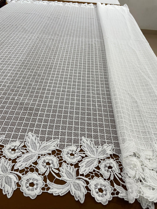 Guipure Lace with Border