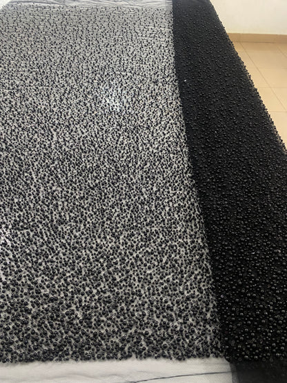 Beaded Lace with pearls