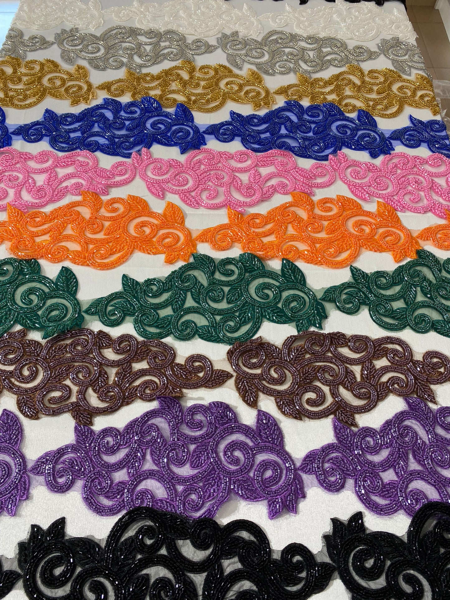 Embroidery Beaded Trimmings