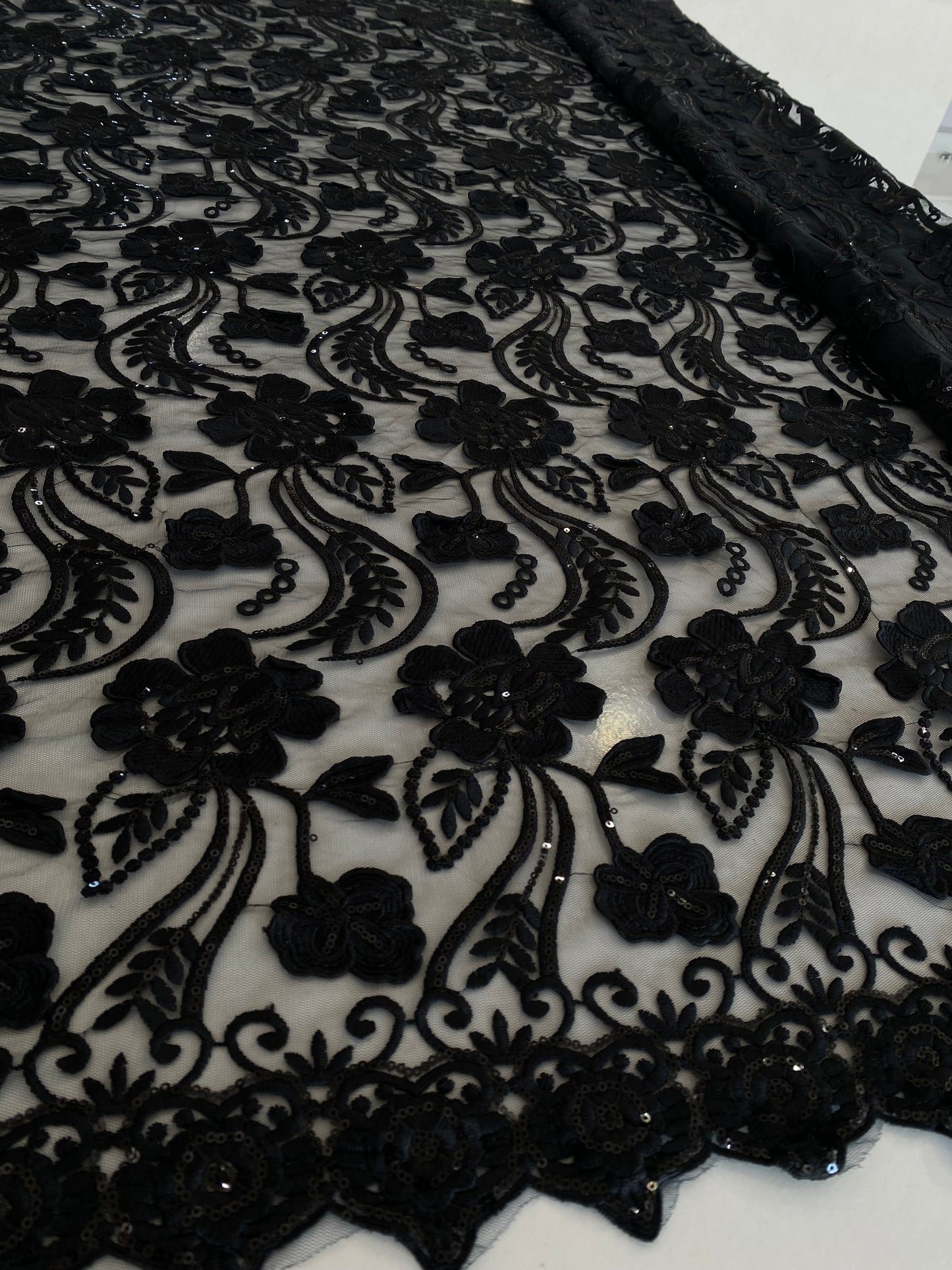 Embroidery Sequins Lace