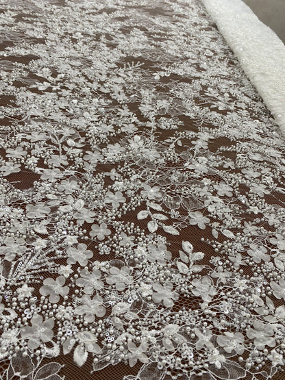 3D Beaded Chantily W