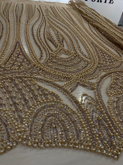 Luxury Beaded Lace