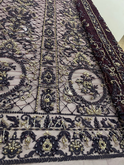 Embroidery Beaded Lace