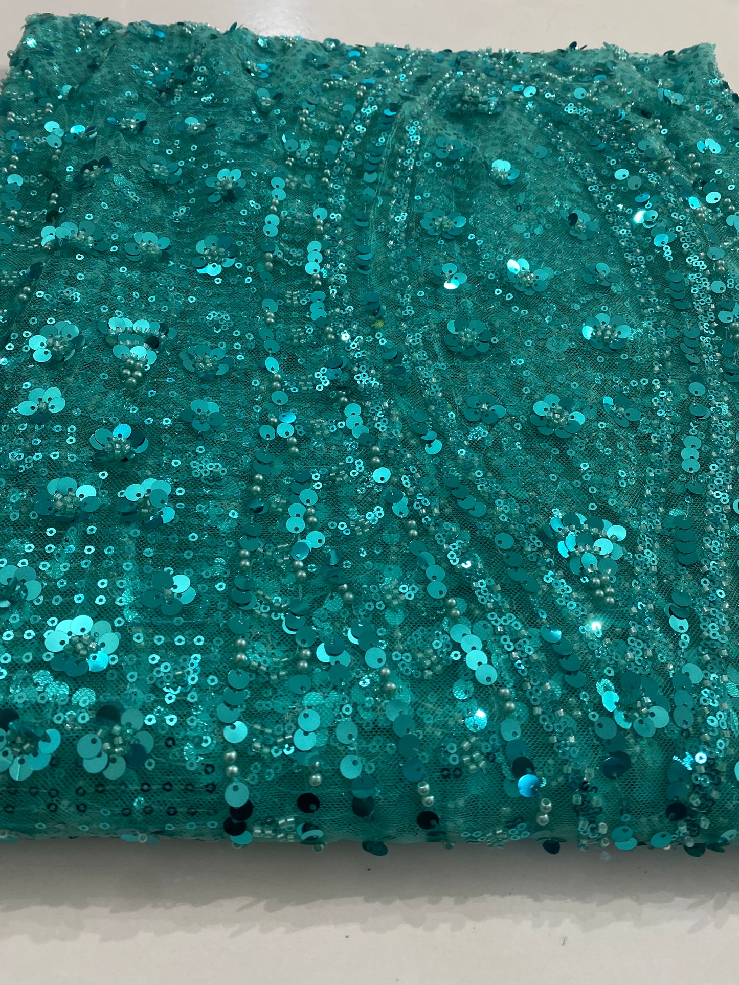 Sequins Beaded Lace