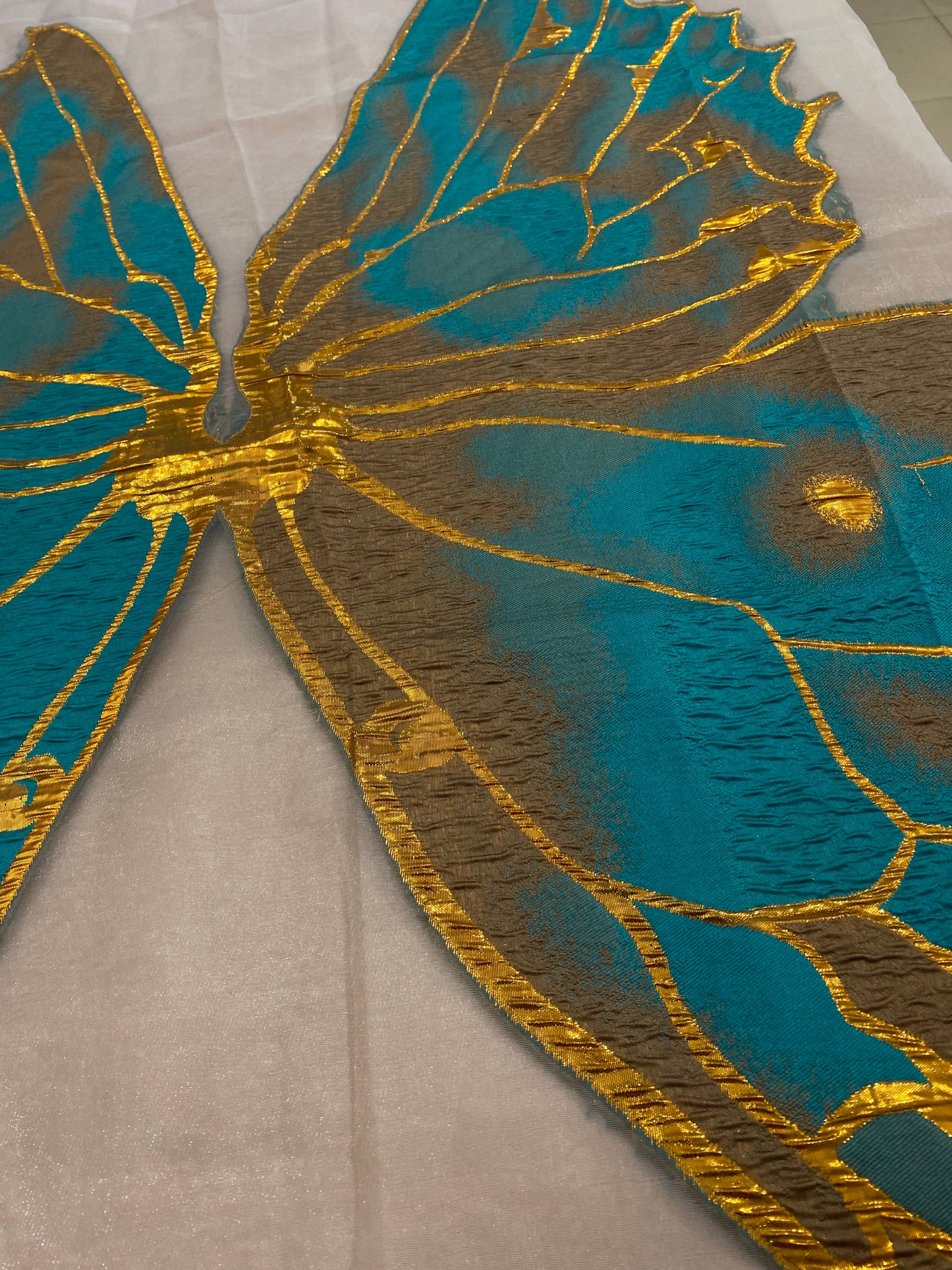Butterfly Organza Brocade