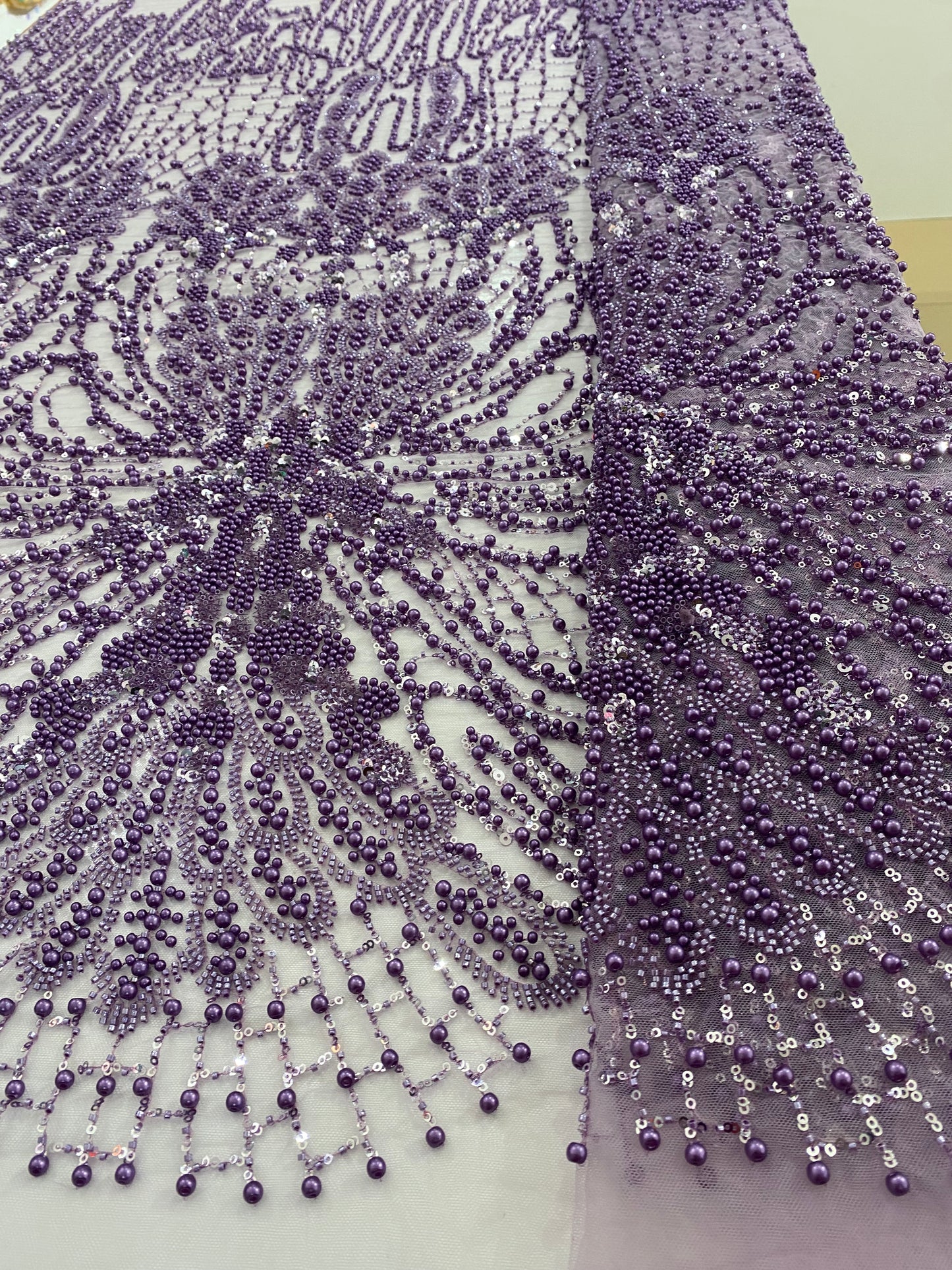 Luxury Beaded Lace