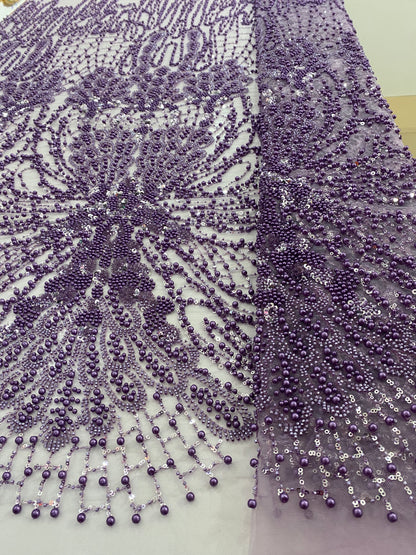 Luxury Beaded Lace
