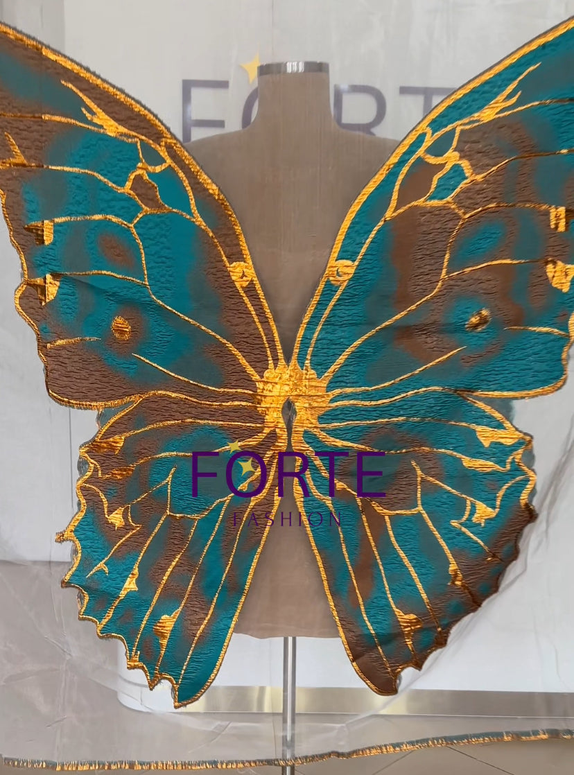 Butterfly Organza Brocade