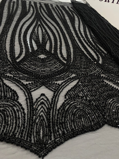 Luxury Beaded Lace