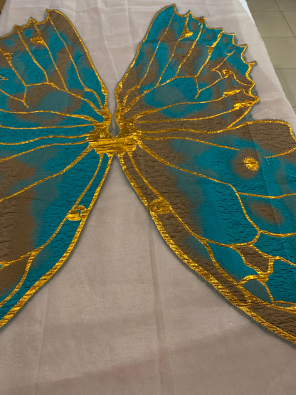 Butterfly Organza Brocade
