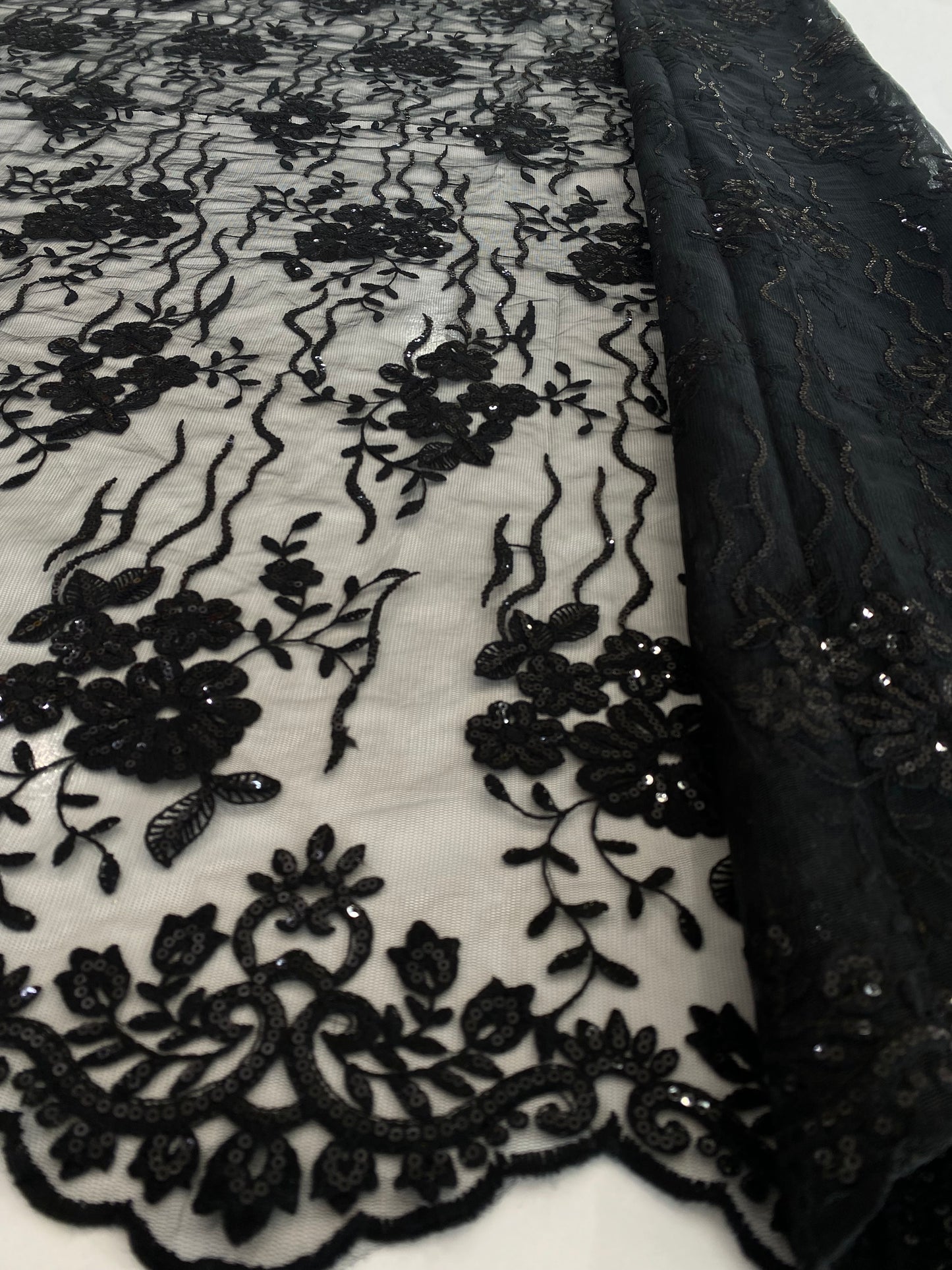 Embroidery Sequins Lace