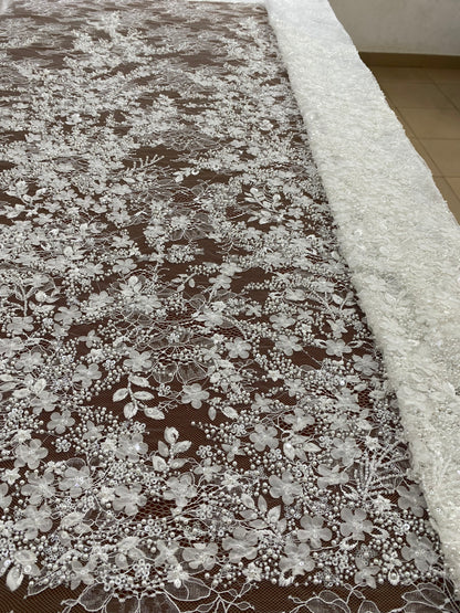 3D Beaded Chantily W