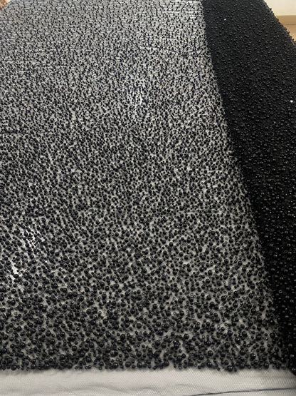 Beaded Lace with pearls