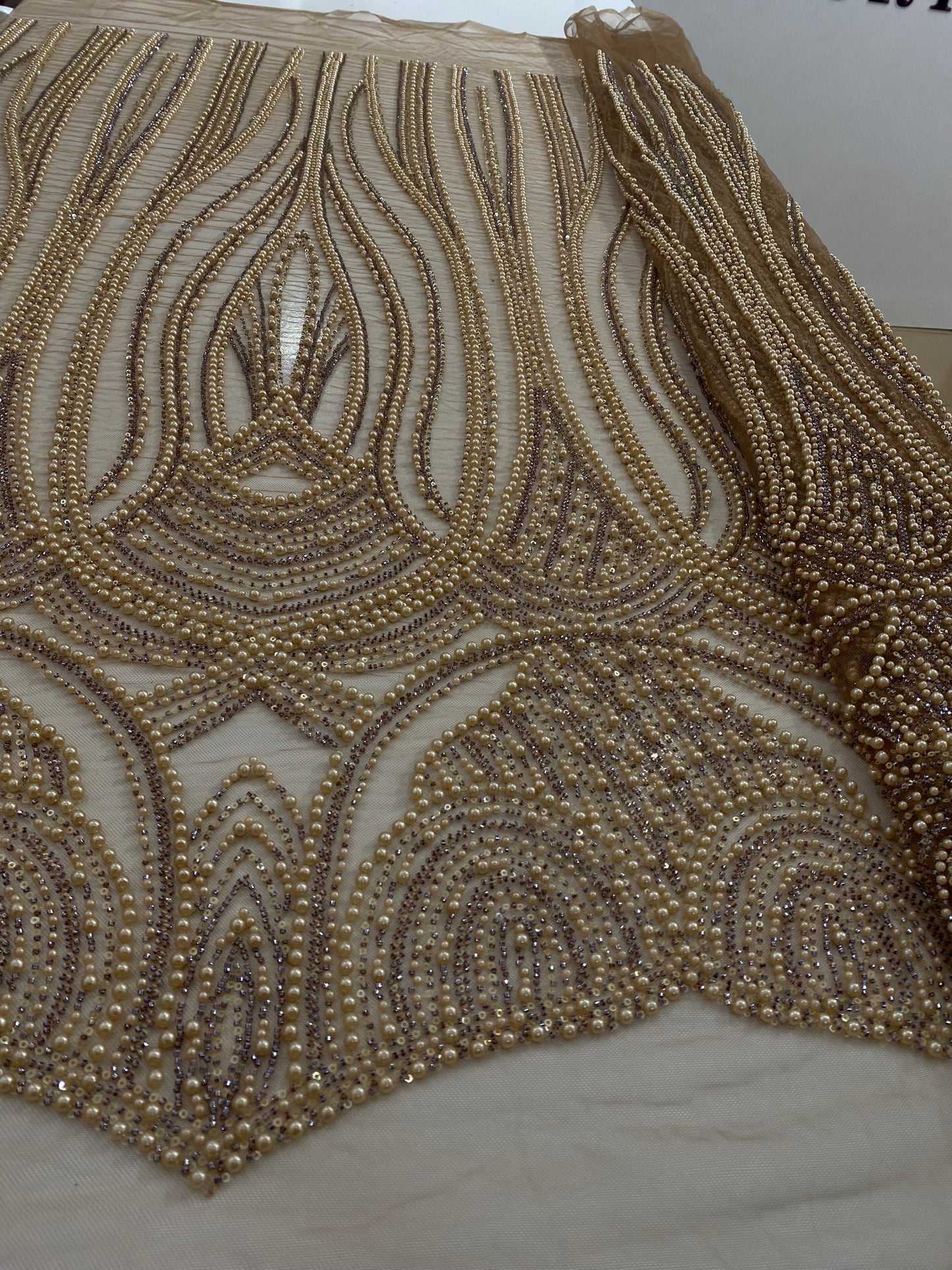 Luxury Beaded Lace