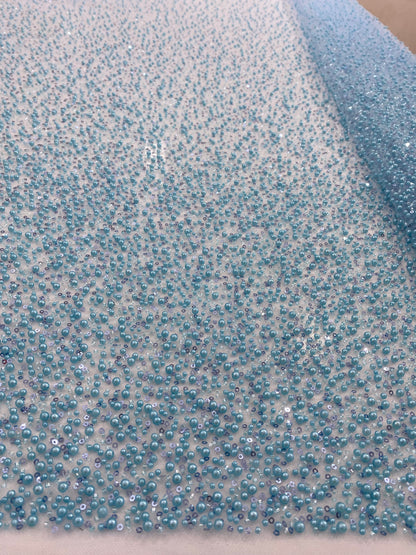 Beaded Lace with pearls