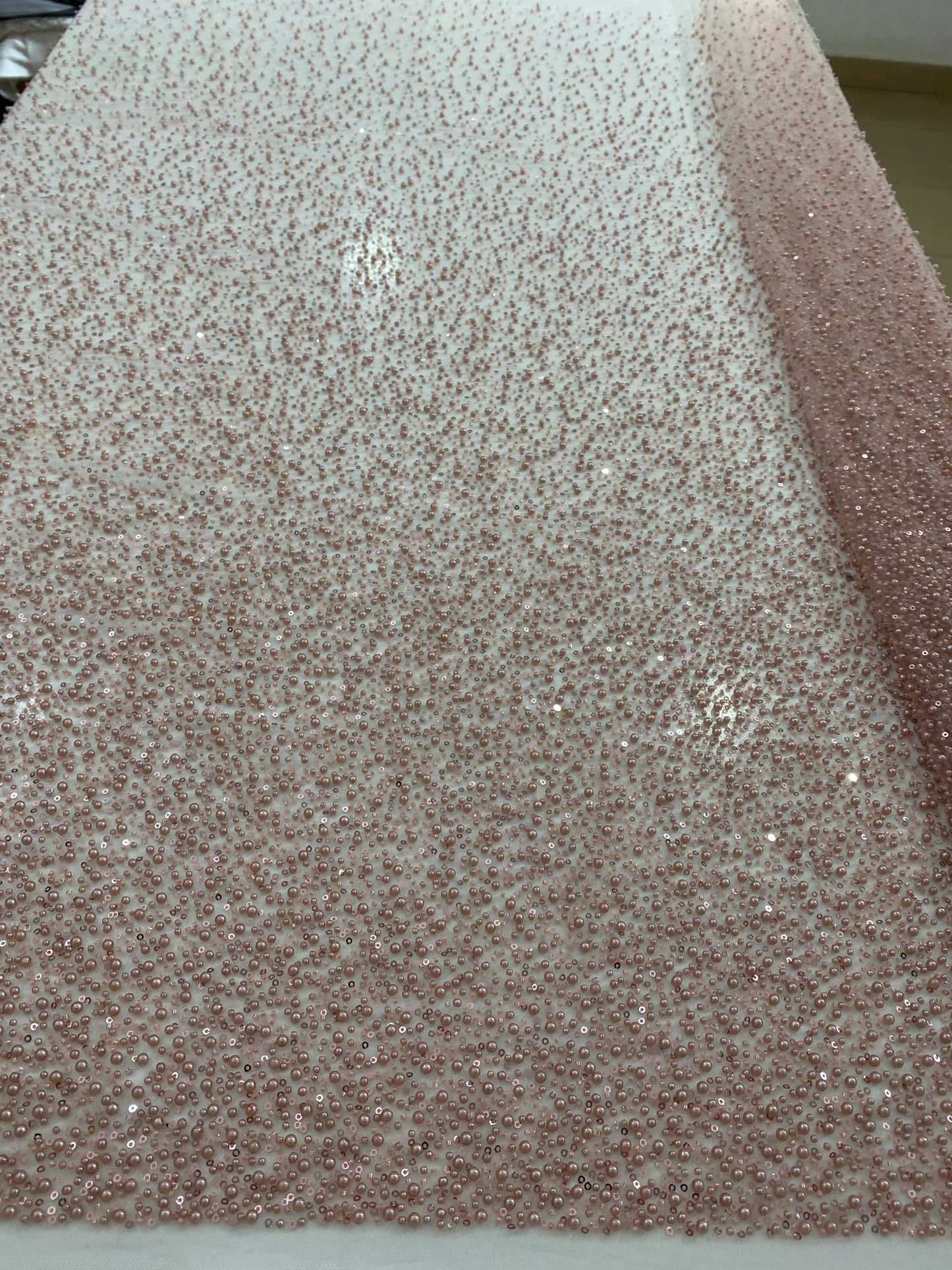 Beaded Lace with pearls