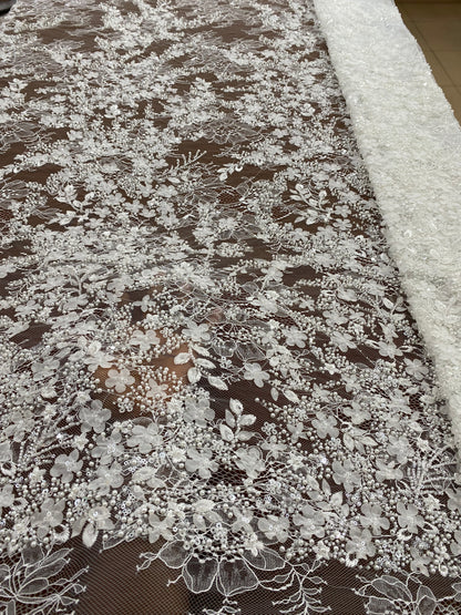 3D Beaded Chantily W