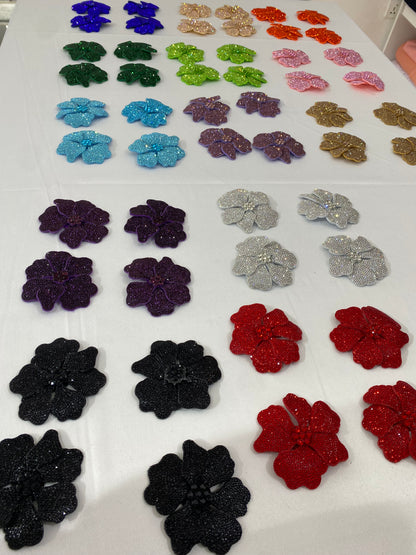 3D Crystal Flowers