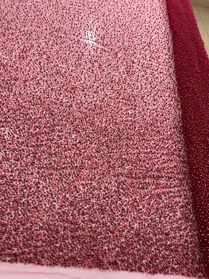 Beaded Lace with pearls