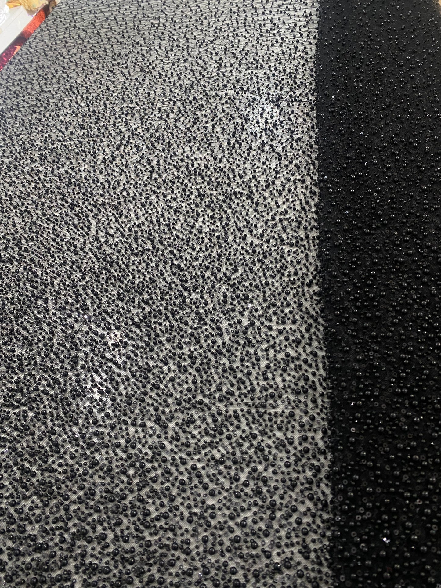 Beaded Lace with pearls