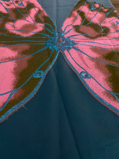 Butterfly Organza Brocade