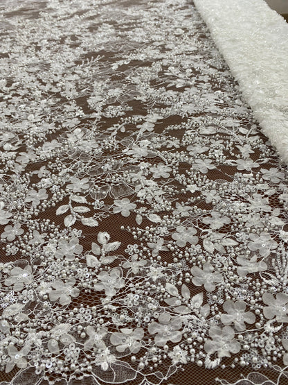 3D Beaded Chantily W