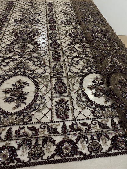 Embroidery Beaded Lace