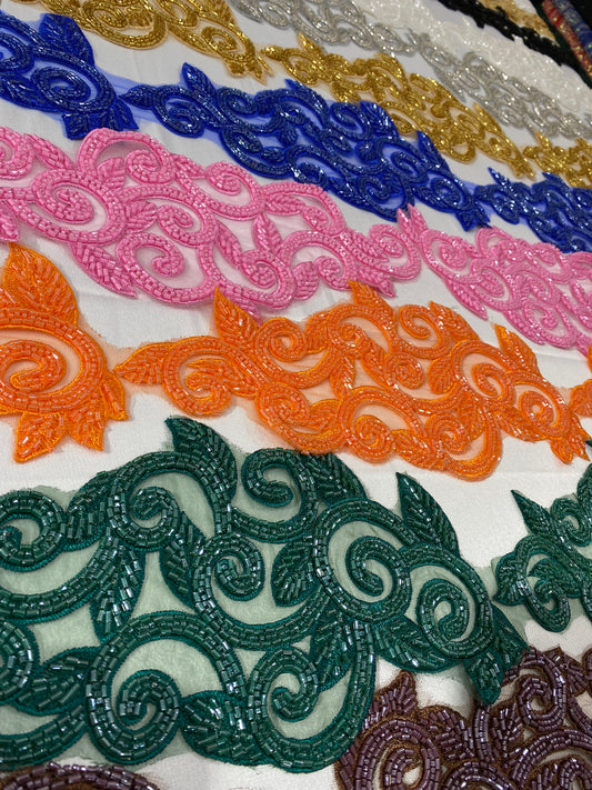 Embroidery Beaded Trimmings