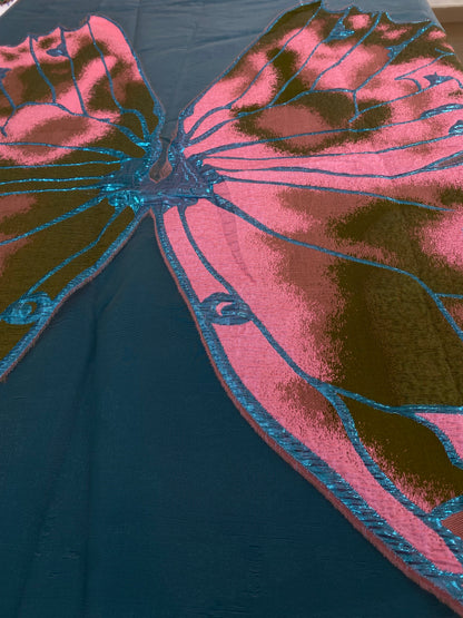 Butterfly Organza Brocade