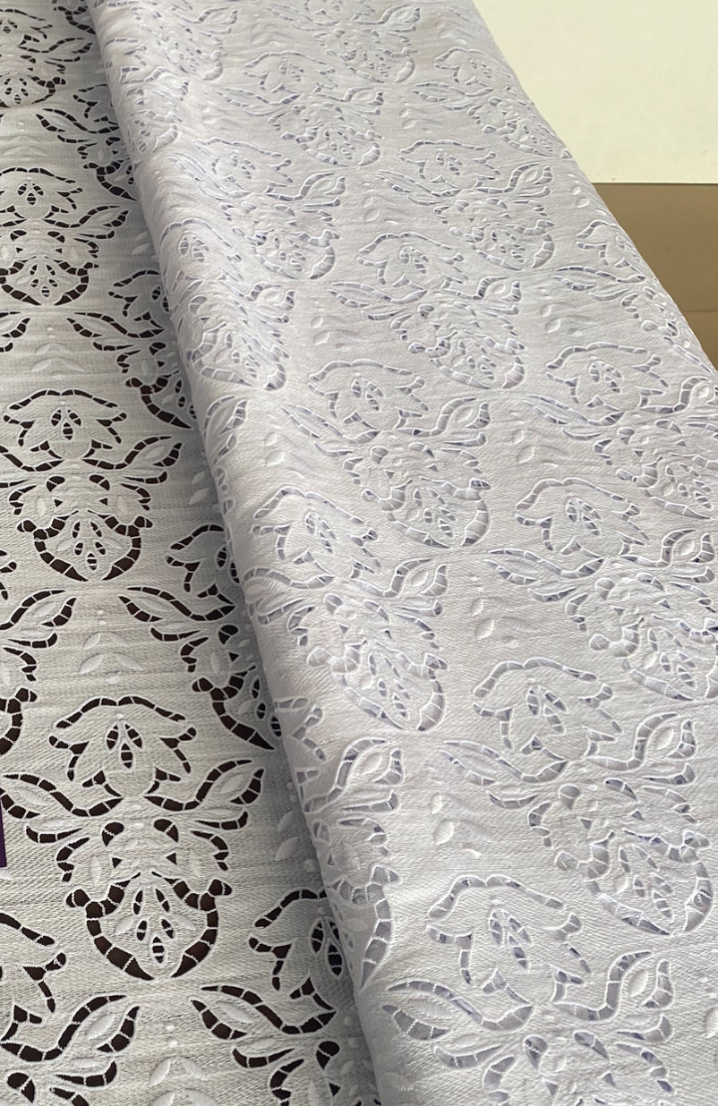 Pure White Guipure Lace