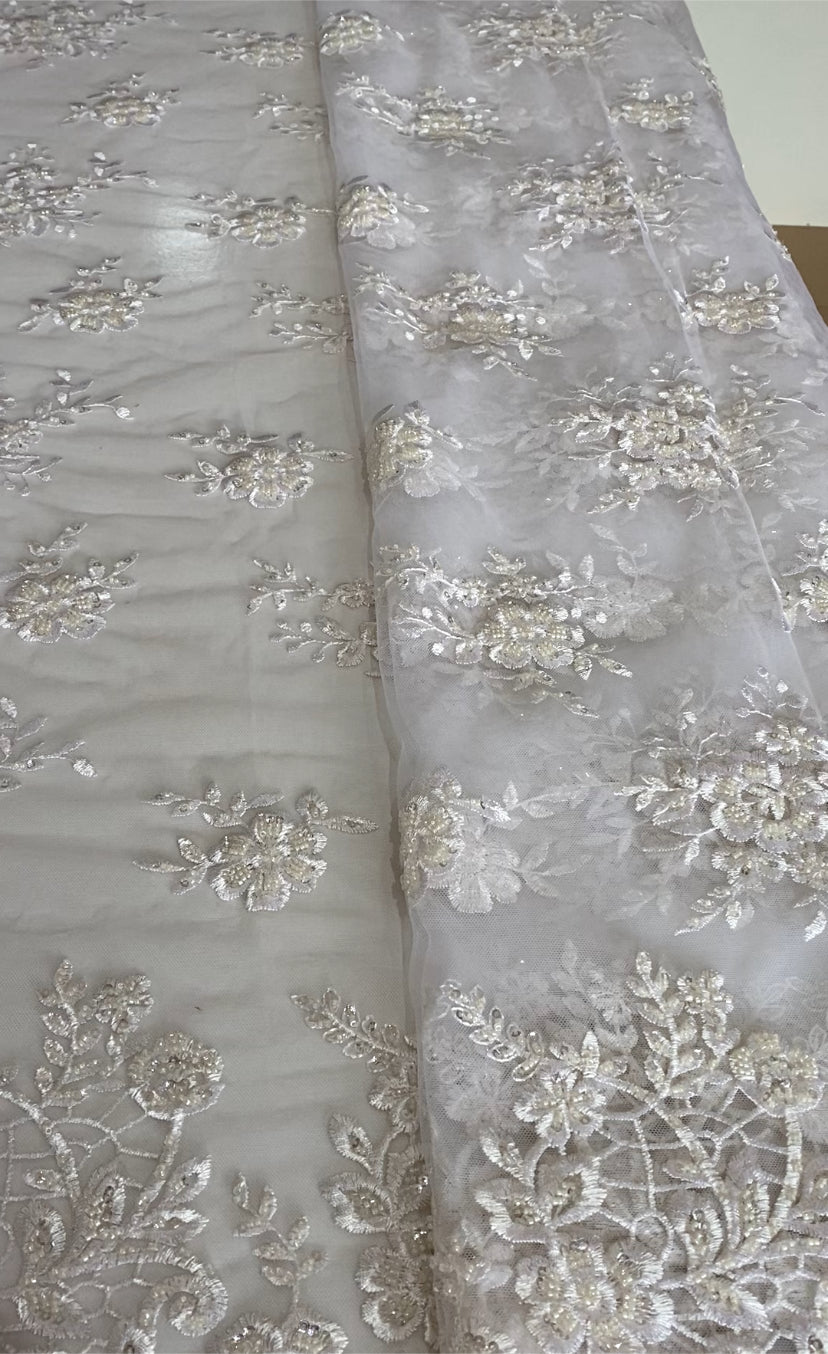 Embroidery Beaded Lace