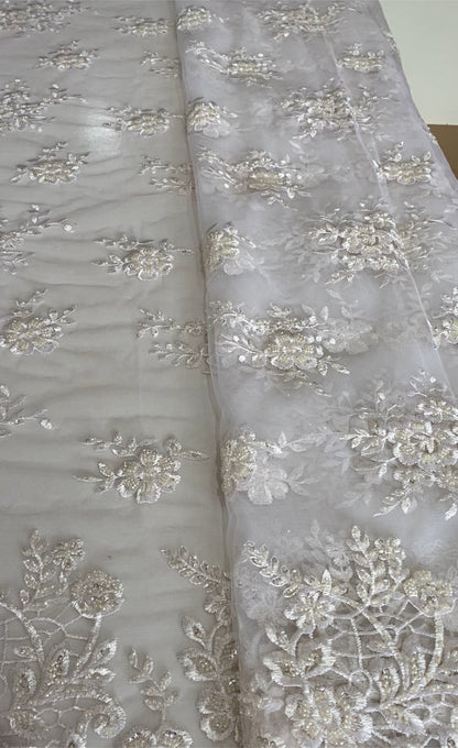 Embroidery Beaded Lace