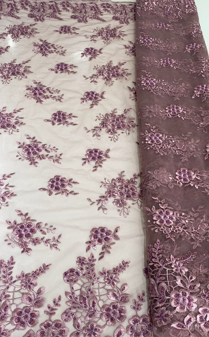 Embroidery Beaded Lace