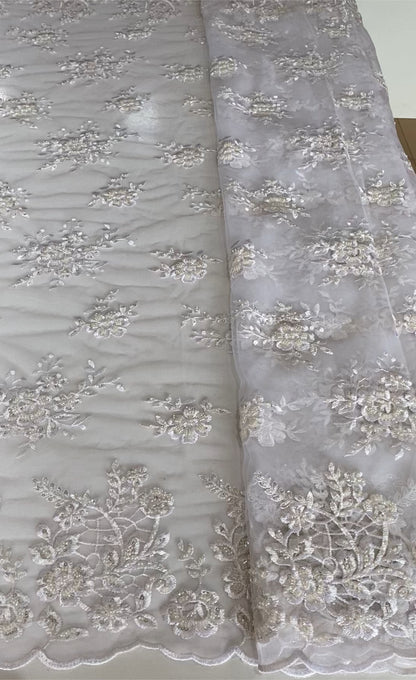 Embroidery Beaded Lace