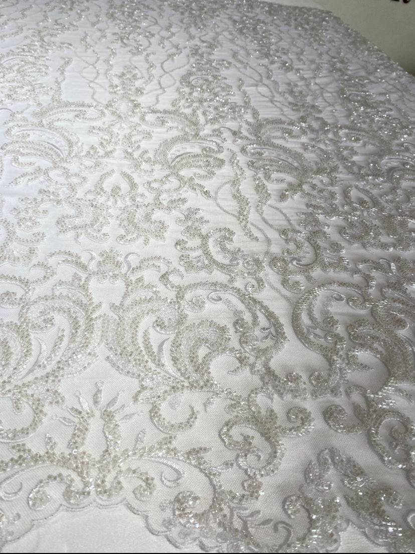 Embroidery Beaded Lace