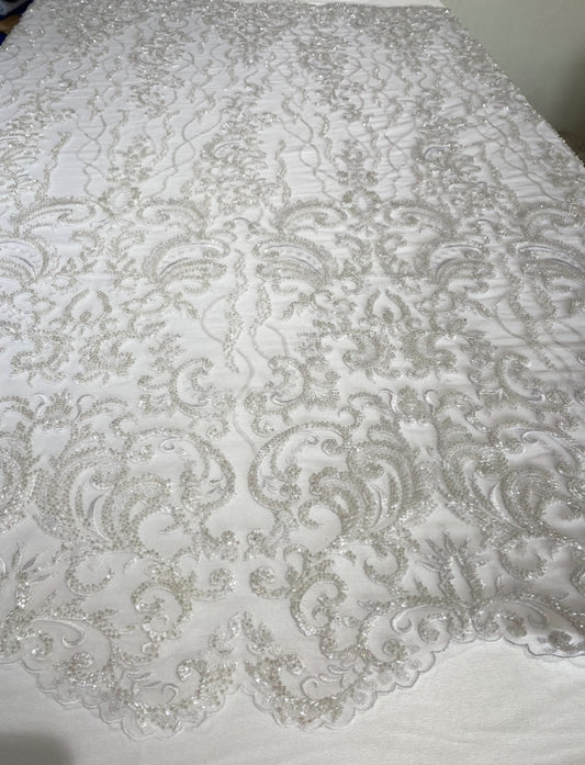 Embroidery Beaded Lace