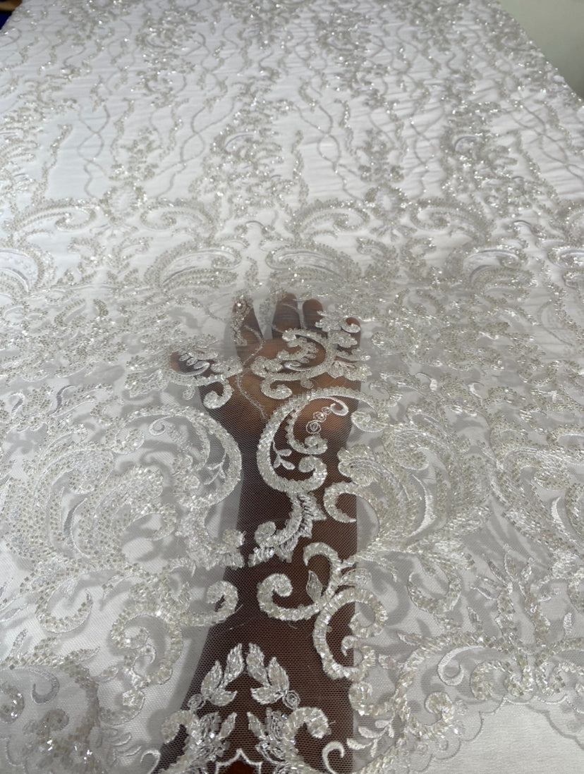 Embroidery Beaded Lace