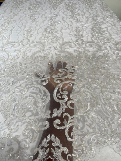 Embroidery Beaded Lace