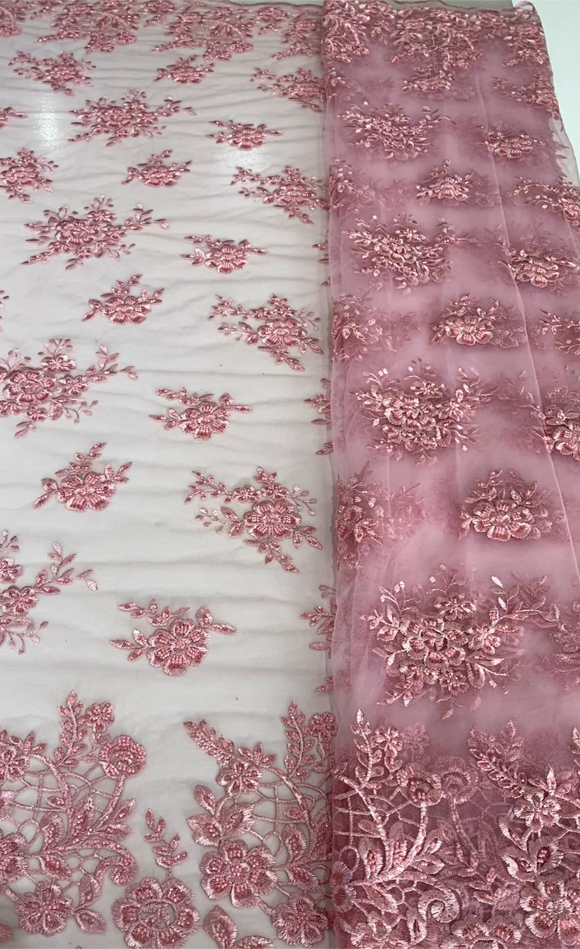 Embroidery Beaded Lace