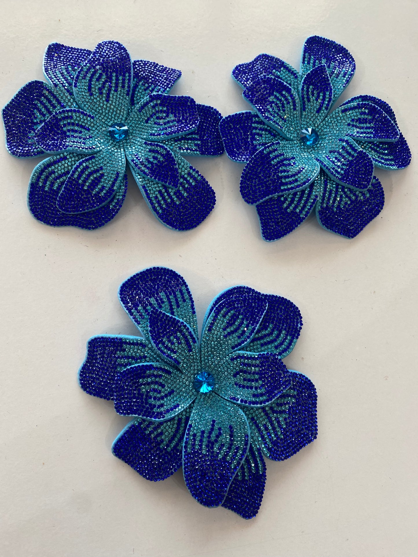3D Crystal Flowers